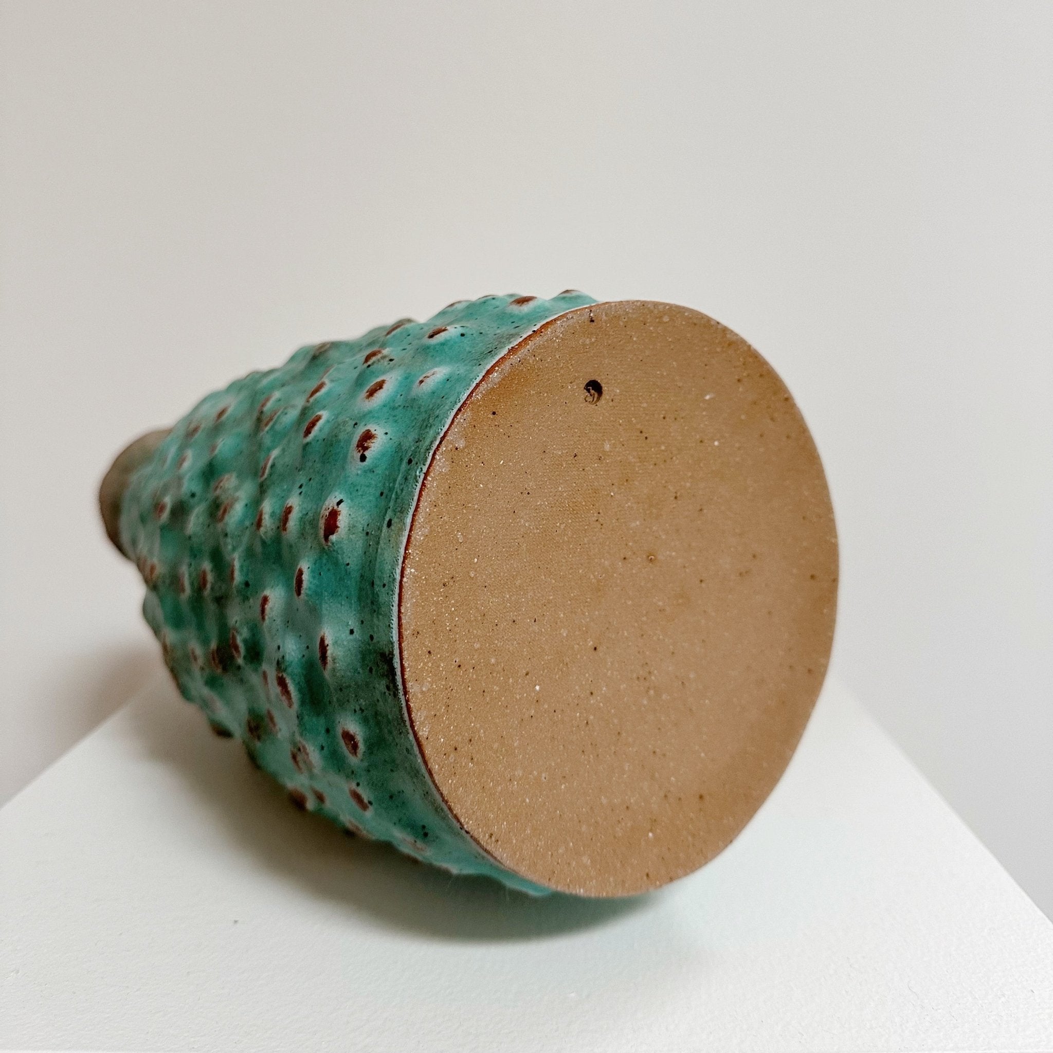 Tall Turquoise Vase