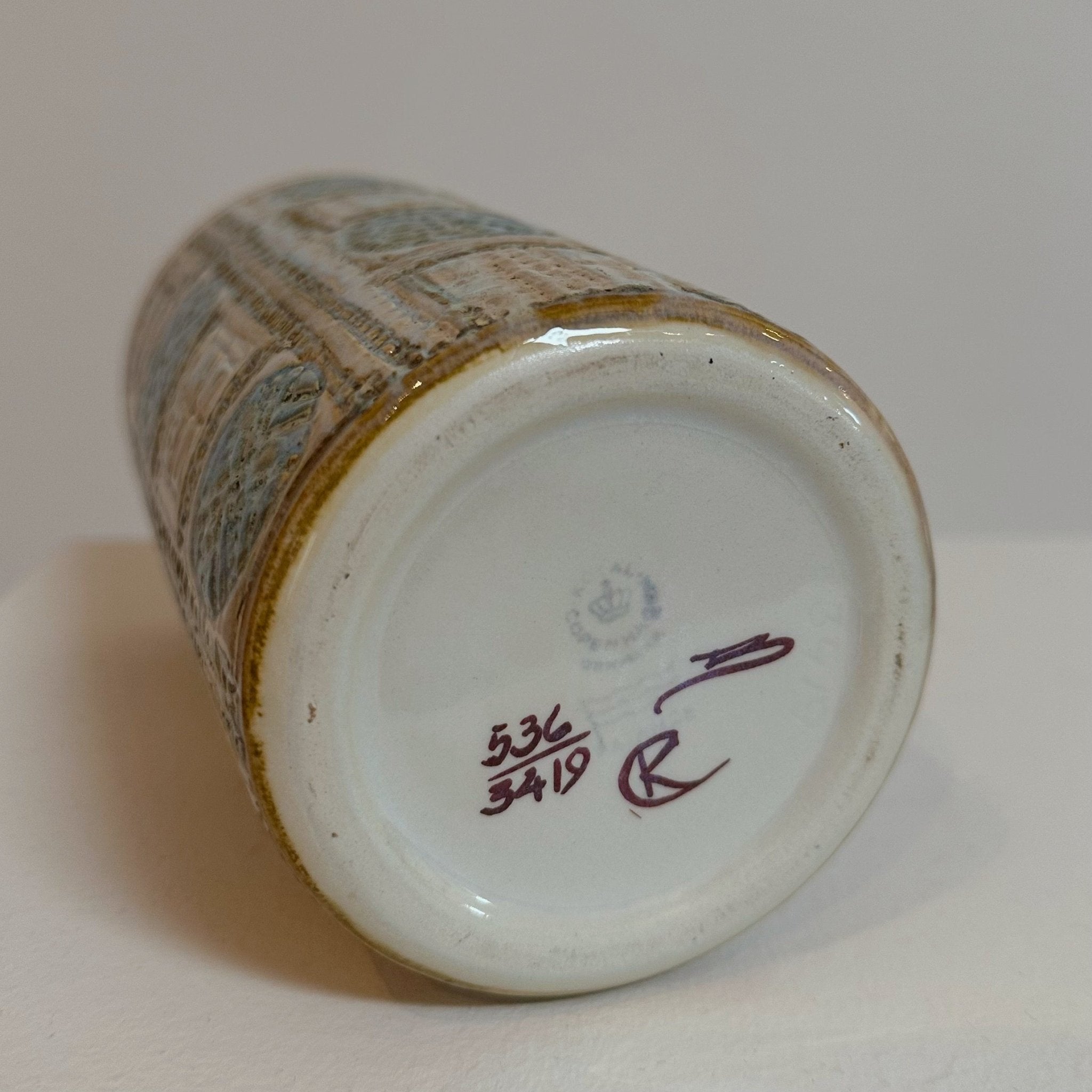 Studio Pottery, Royal Copenhagen Danish Vase