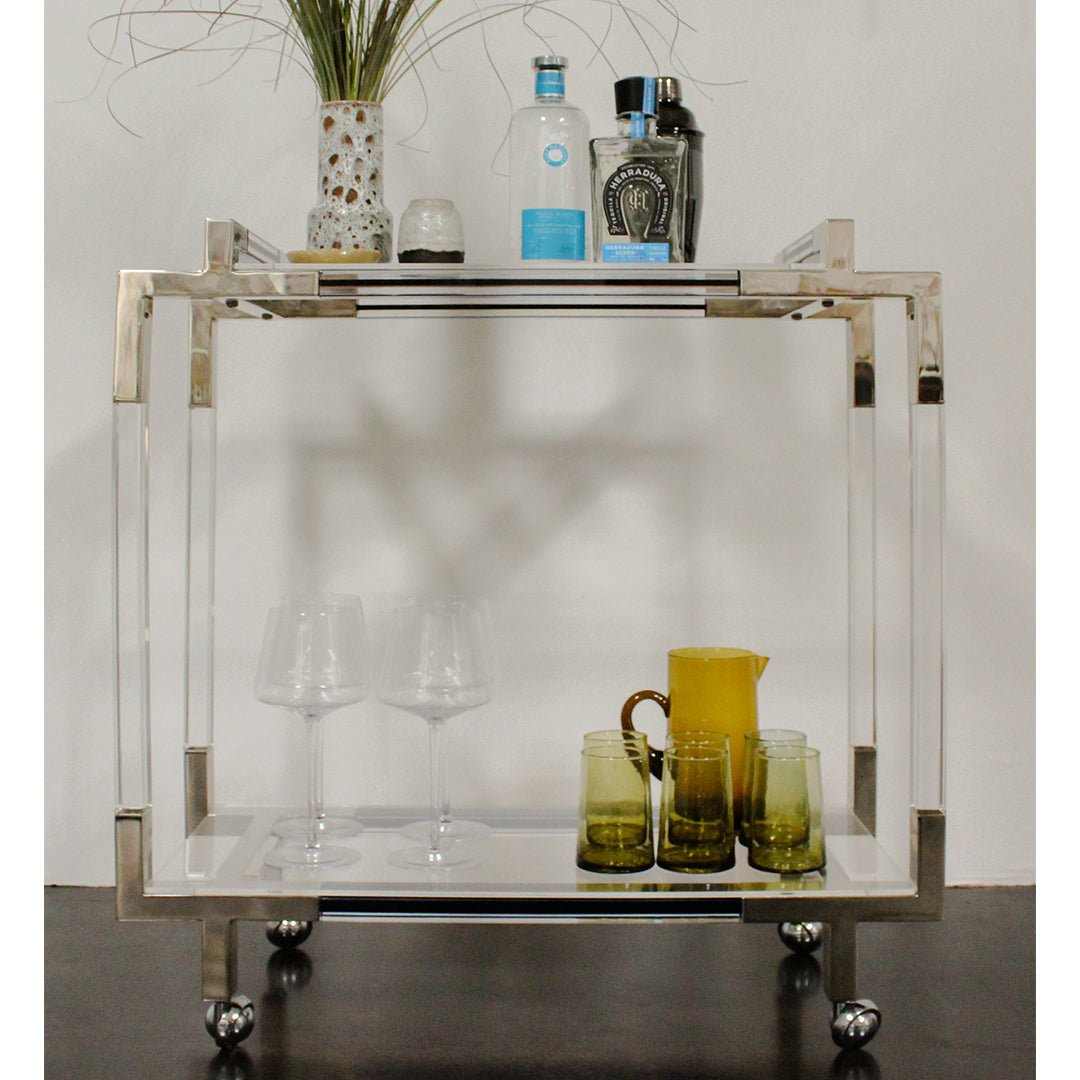 Charles Hollis Jones Bar Cart