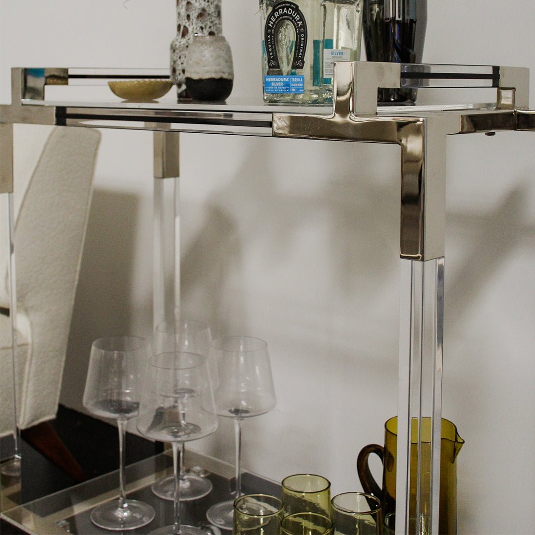 Charles Hollis Jones Bar Cart