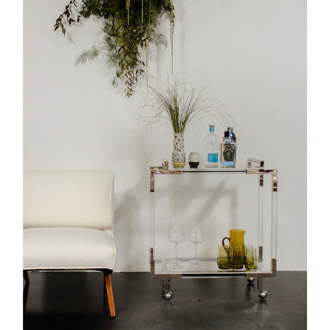 Charles Hollis Jones Bar Cart