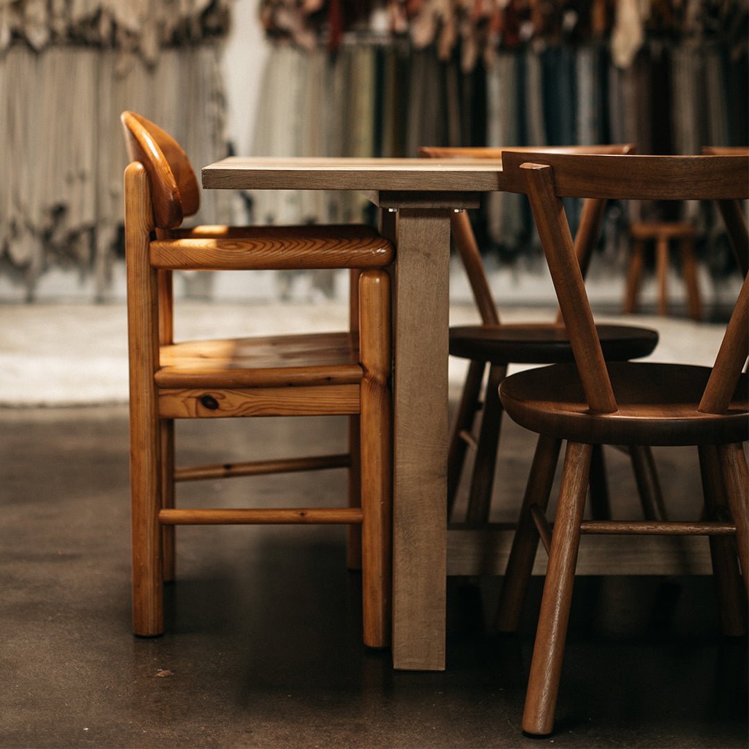 Set of 6 Rainer Daumiller Pine Dining Chairs