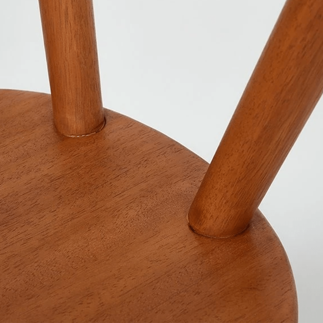 Set of 6 Sculptural Dining Chairs in the Style of Charlotte Perrriand