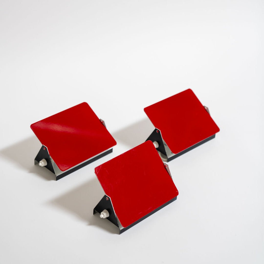 CP1 Wall Light by Charlotte Perriand, France 1968 | Red