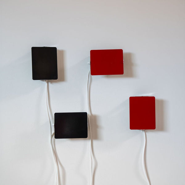 CP1 Wall Light by Charlotte Perriand, France 1968 | Red