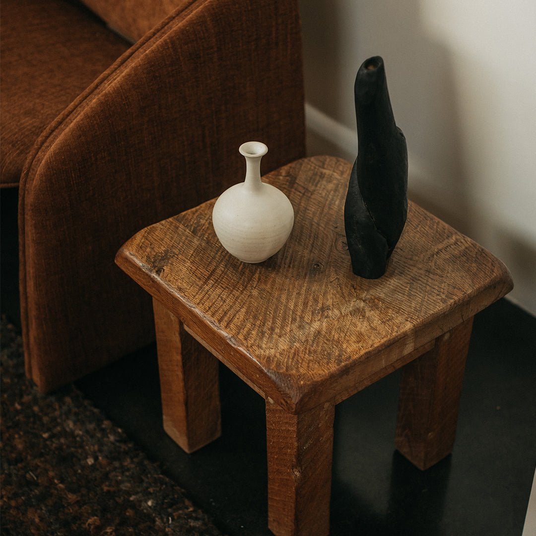 Hand Carved Orange Tree Vase