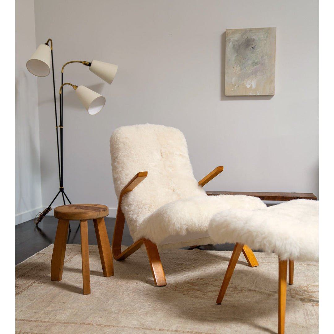 Grasshopper Chair + Ottoman by Eero Saarinen | 1970's