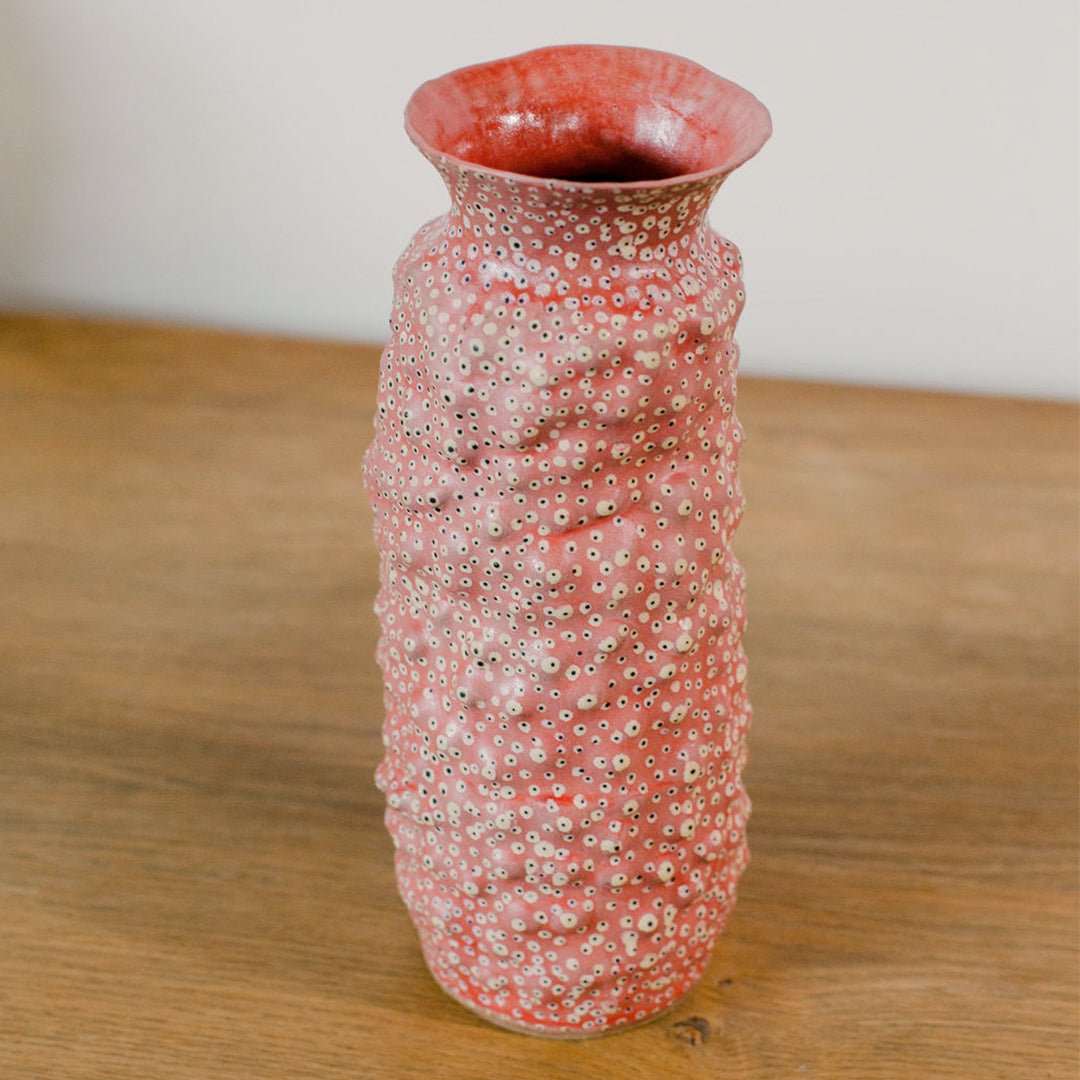 Satin Rose Vase no.252