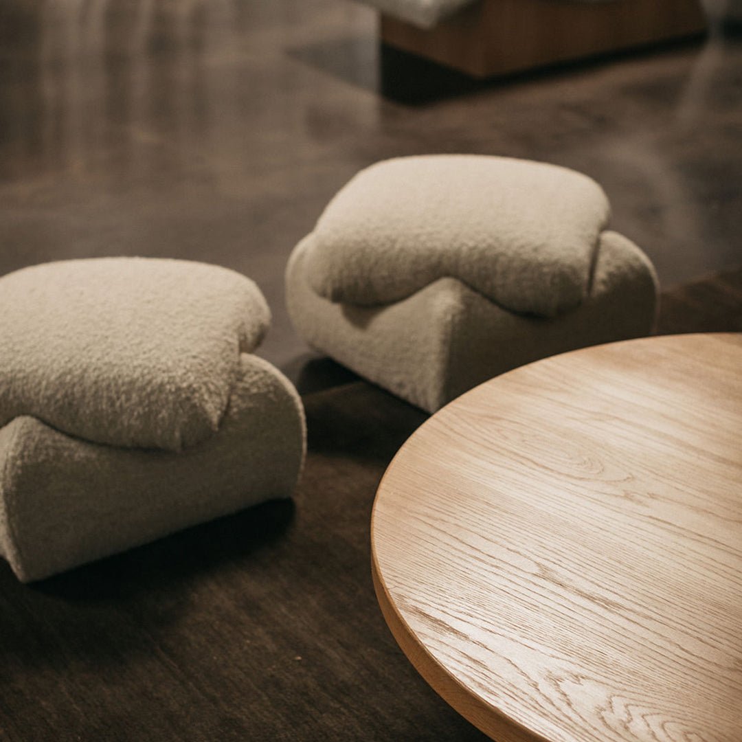 A Rare Pair of Ottomans Attributed to Karl Springer