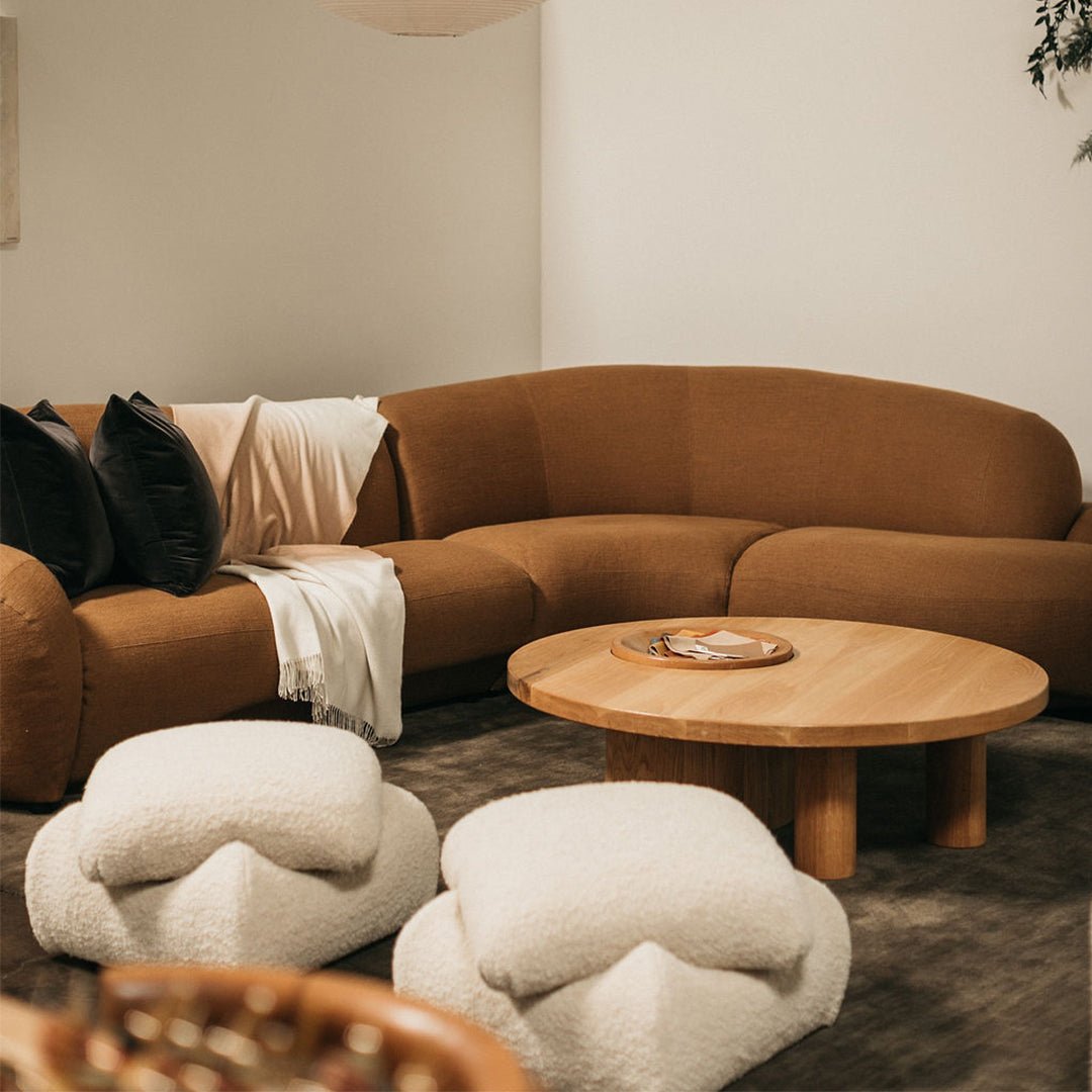 A Rare Pair of Ottomans Attributed to Karl Springer