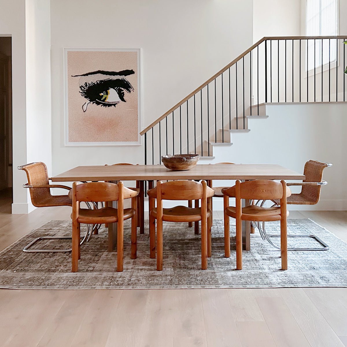 A Pair of Mies van der Rohe 'MR20' Cantilevered Armchairs