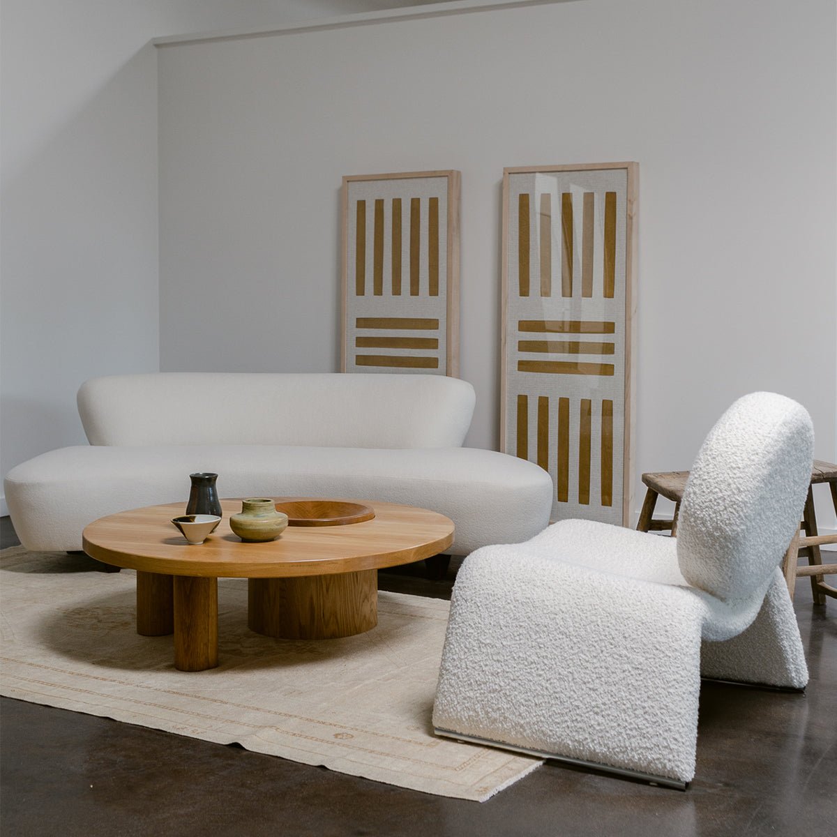 A Pair of Buddhist Monk Scripts on Linen
