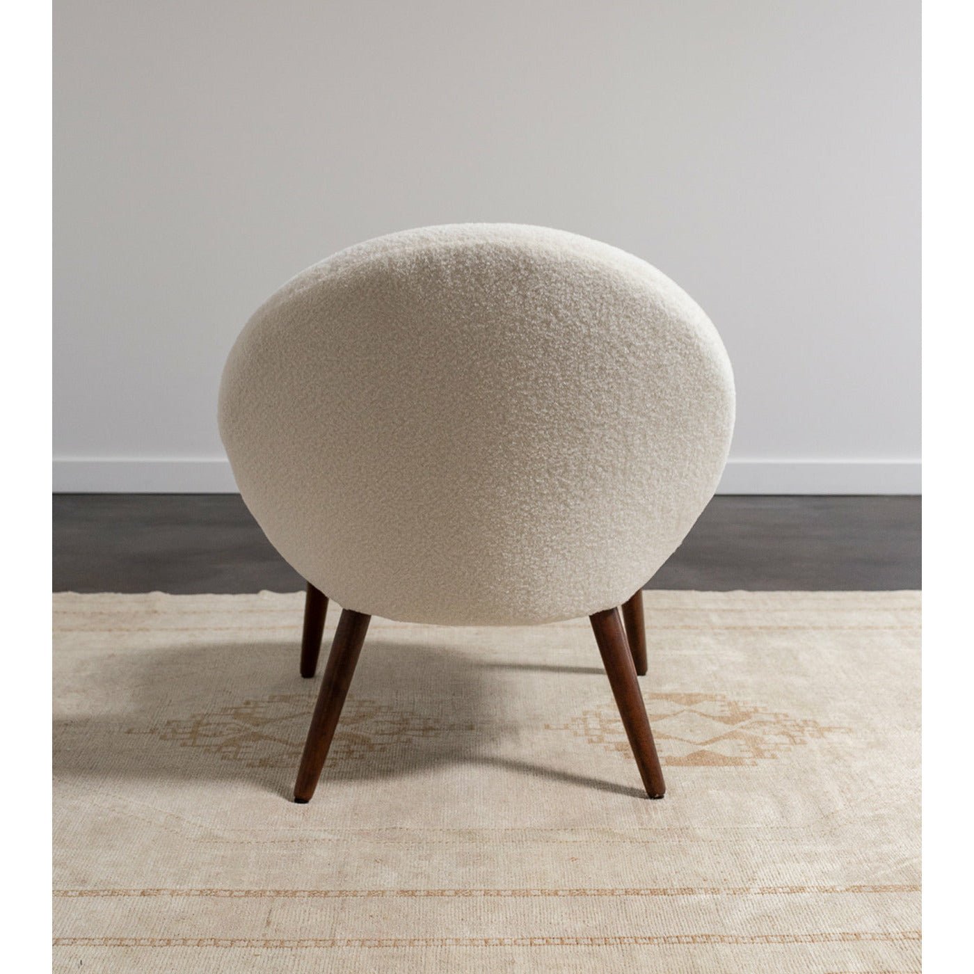 Back of Kurt Olsen easy chair.
