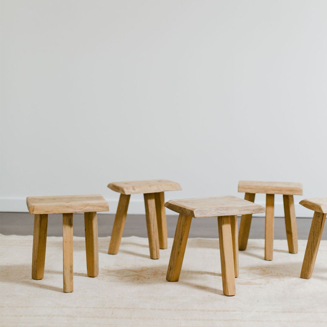 French Tripod Milking Stool | 1960's