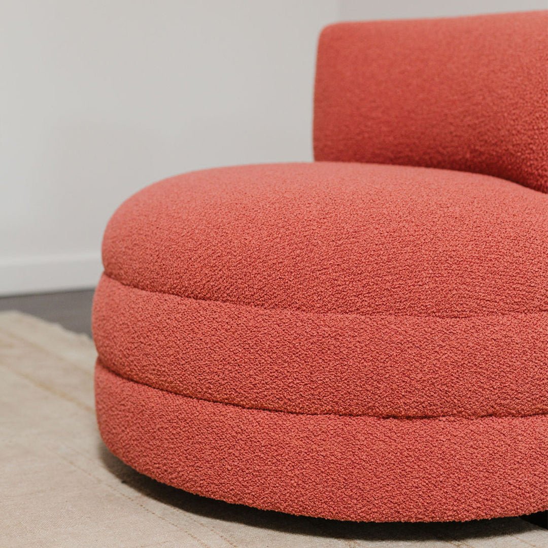 Weiman Lounge Swivel Chair + Ottoman