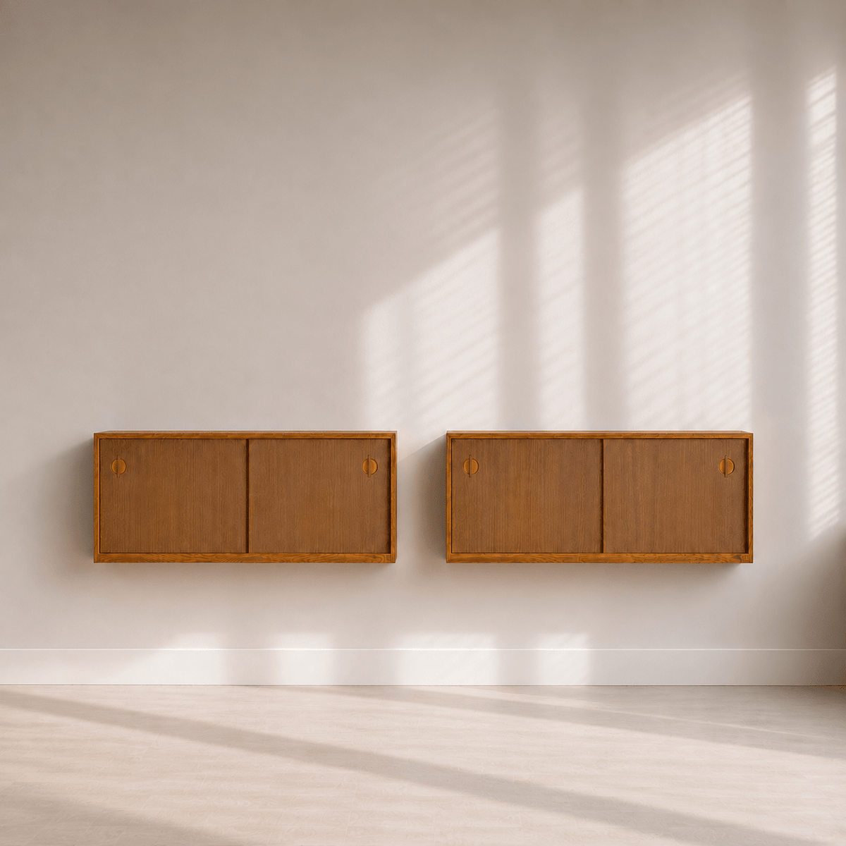 A Pair of Erik Wörts Wall-Mounted Cabinets