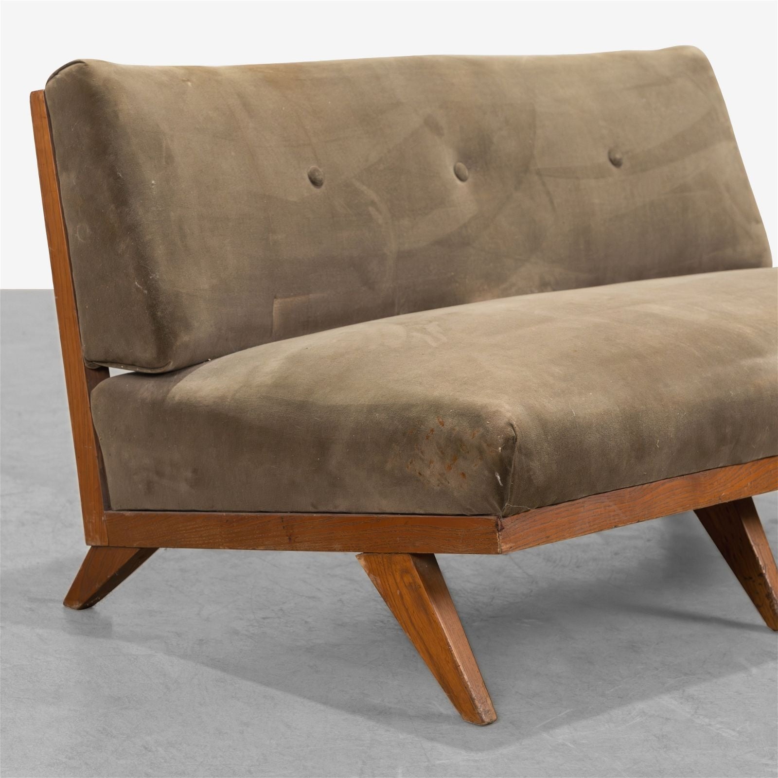 A Midcentury Settee in the Style of Abel Sorenson