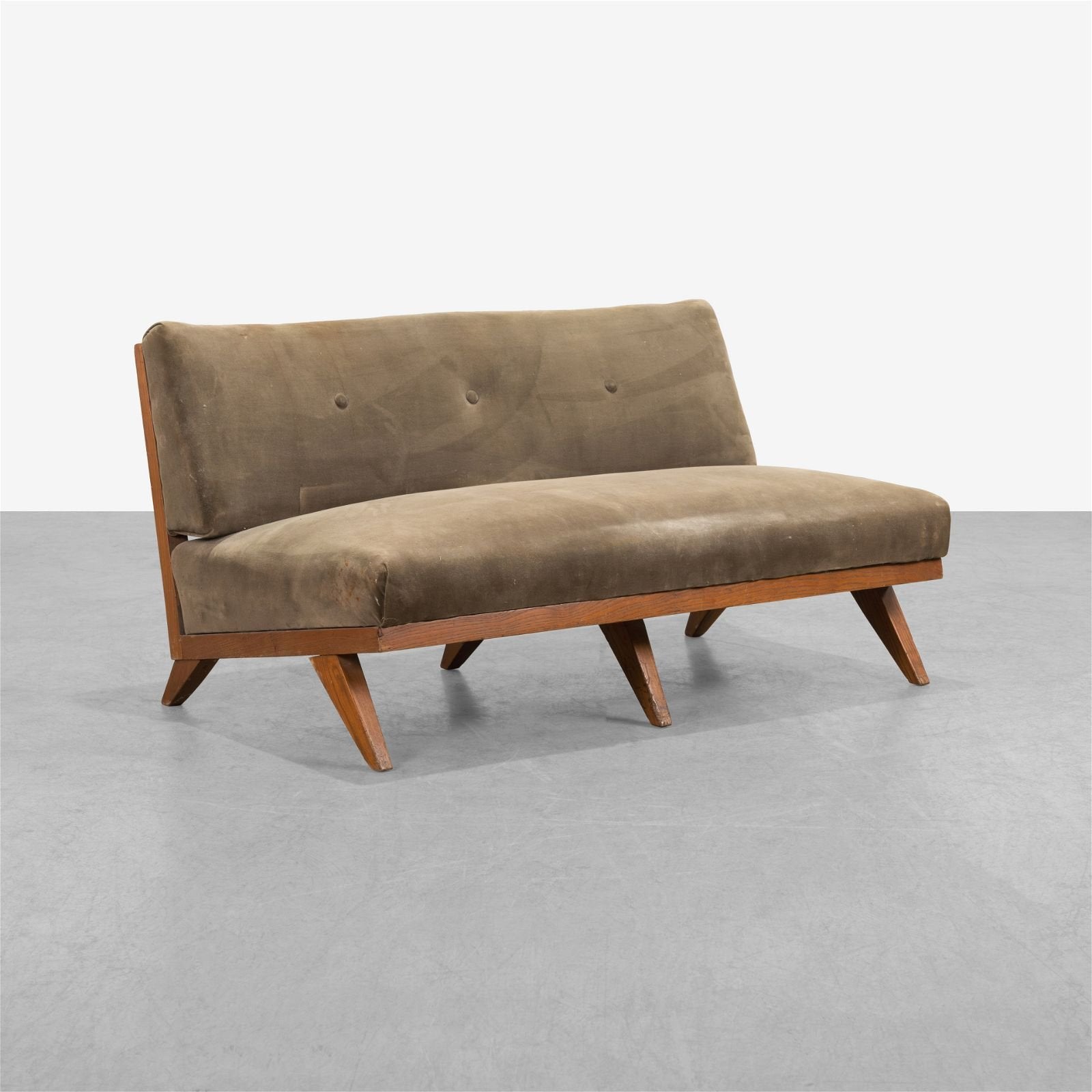 A Midcentury Settee in the Style of Abel Sorenson