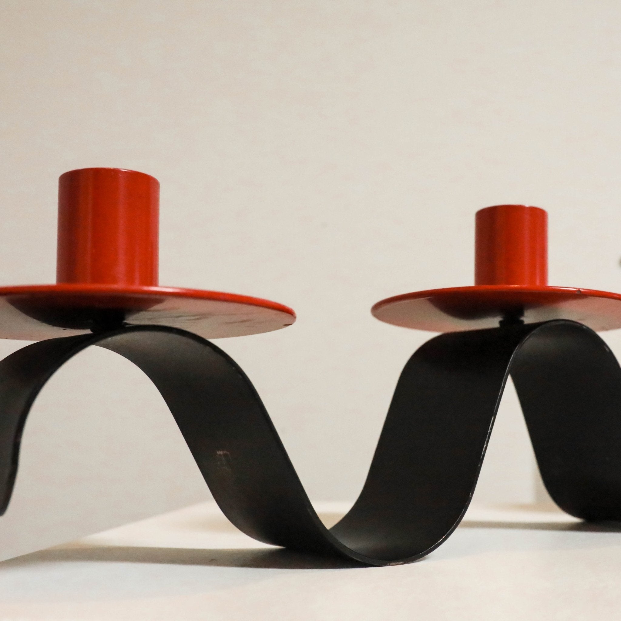 Jean Royère Style Candle Holders