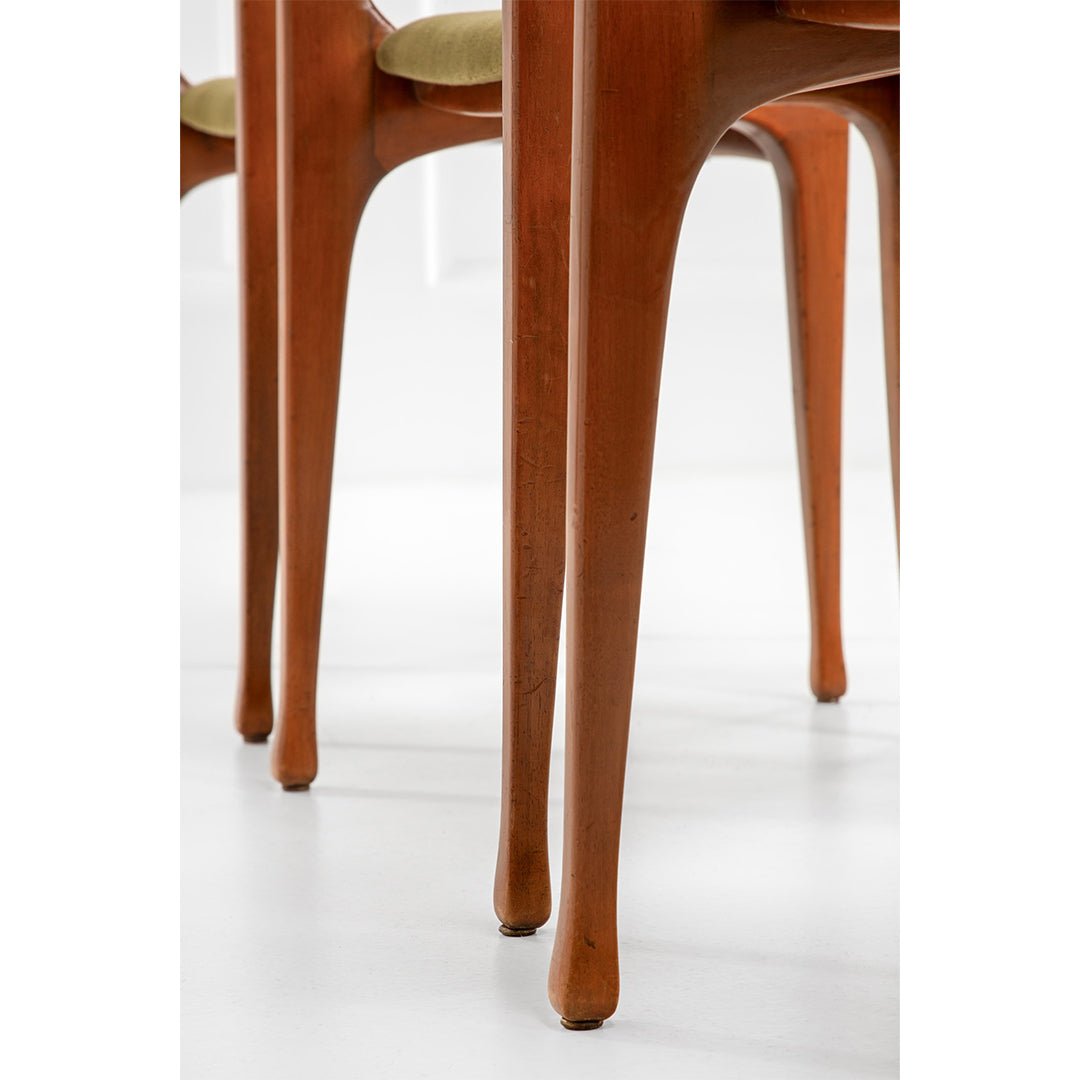 A Set of Six Italian Carlo De Carli Dining Chairs