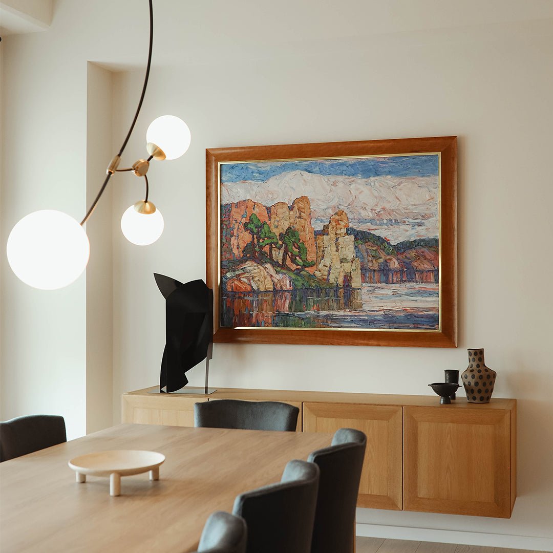 Large Geometric Sculpture by Ken Bentley