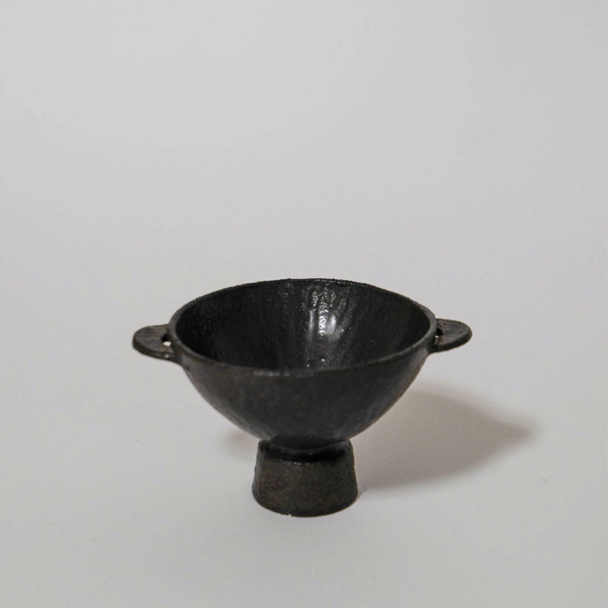 Spanish Pottery with Black Glaze