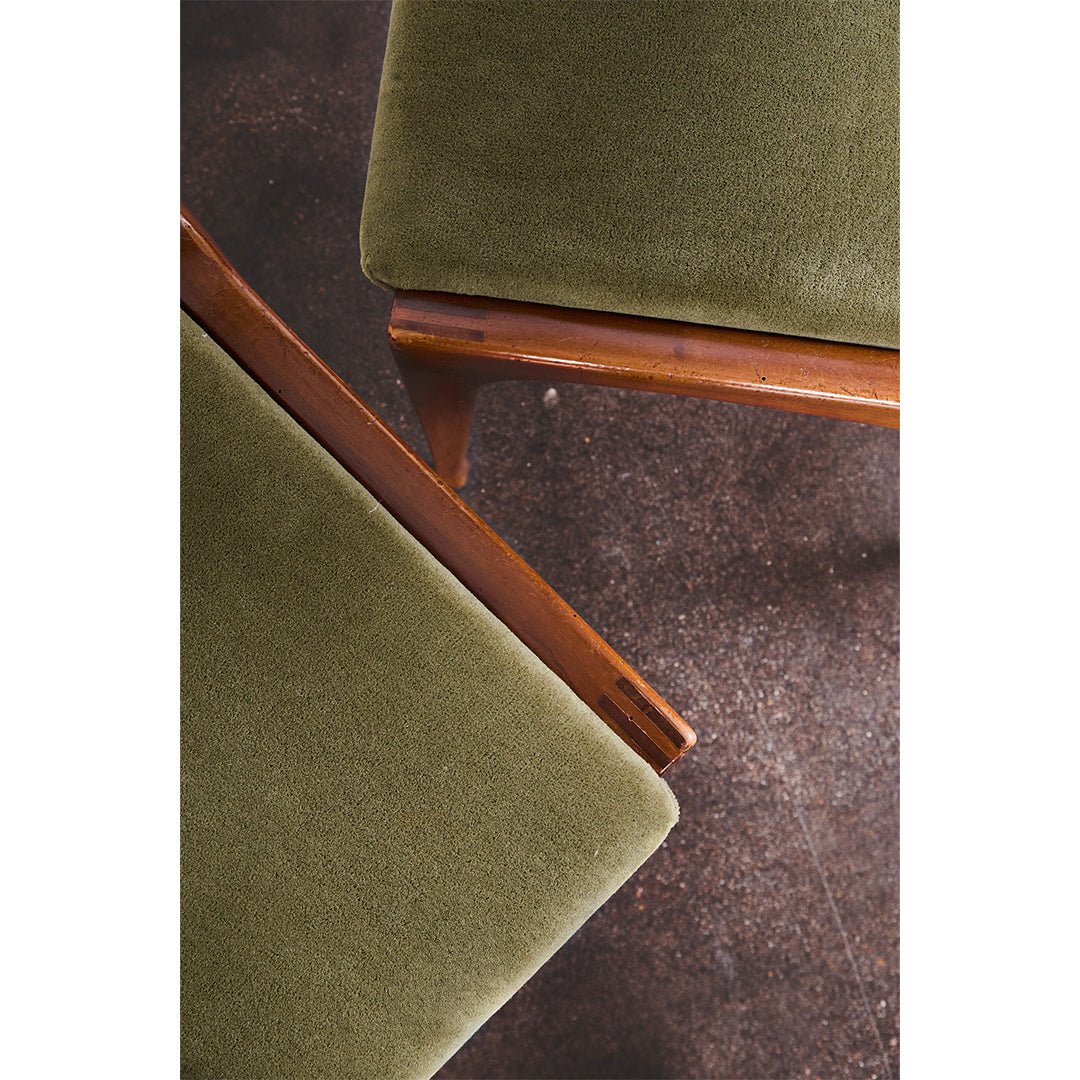 A Set of Six Italian Carlo De Carli Dining Chairs