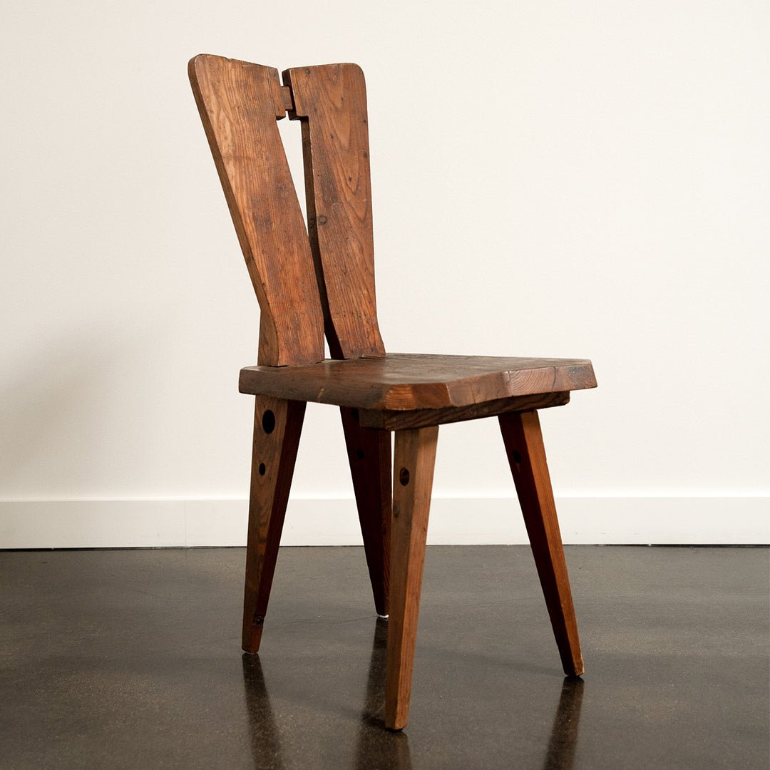 Side Chair in the style of Christain Durupt and Charlotte Perriand