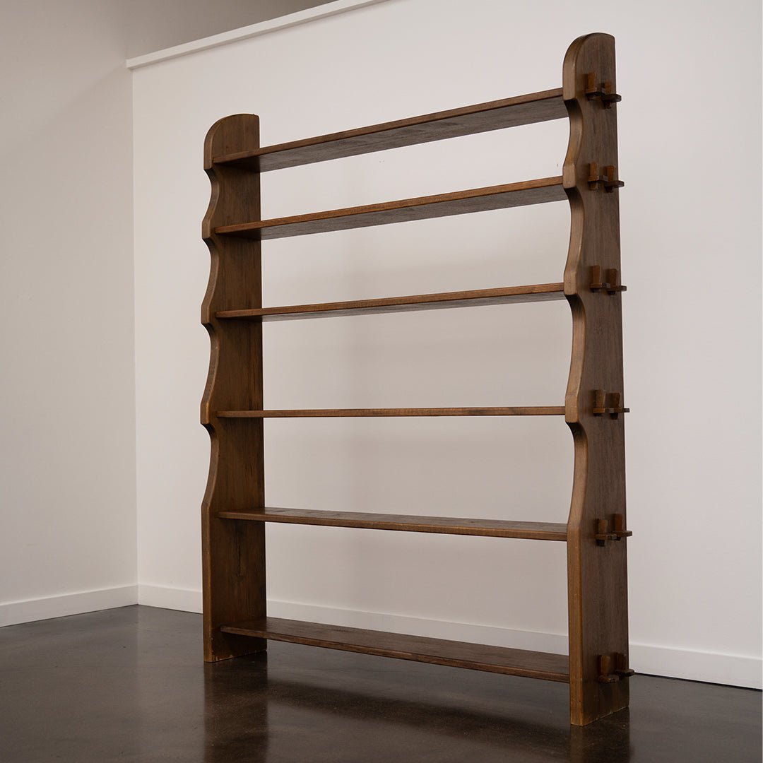 French Brutalist Open Etagere