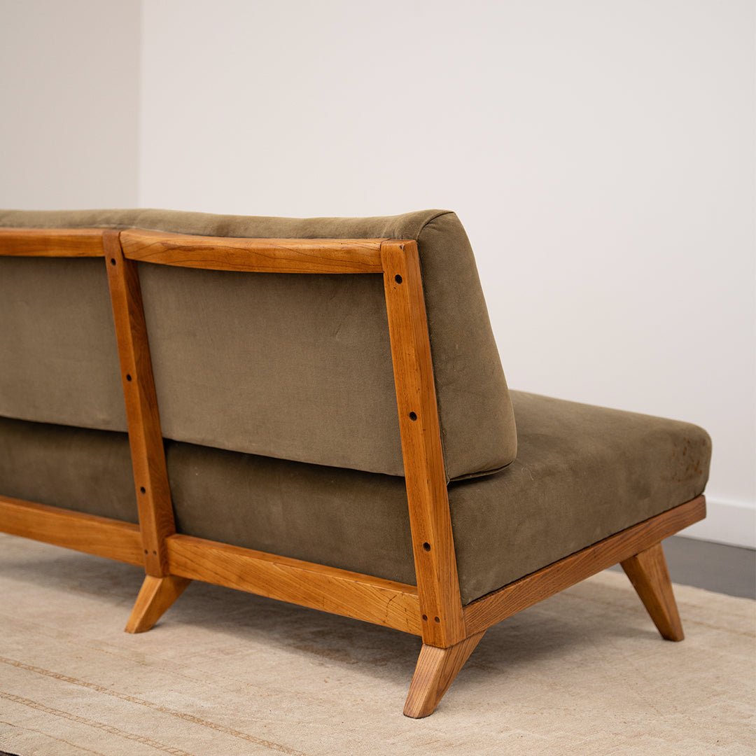 A Midcentury Settee in the Style of Abel Sorenson