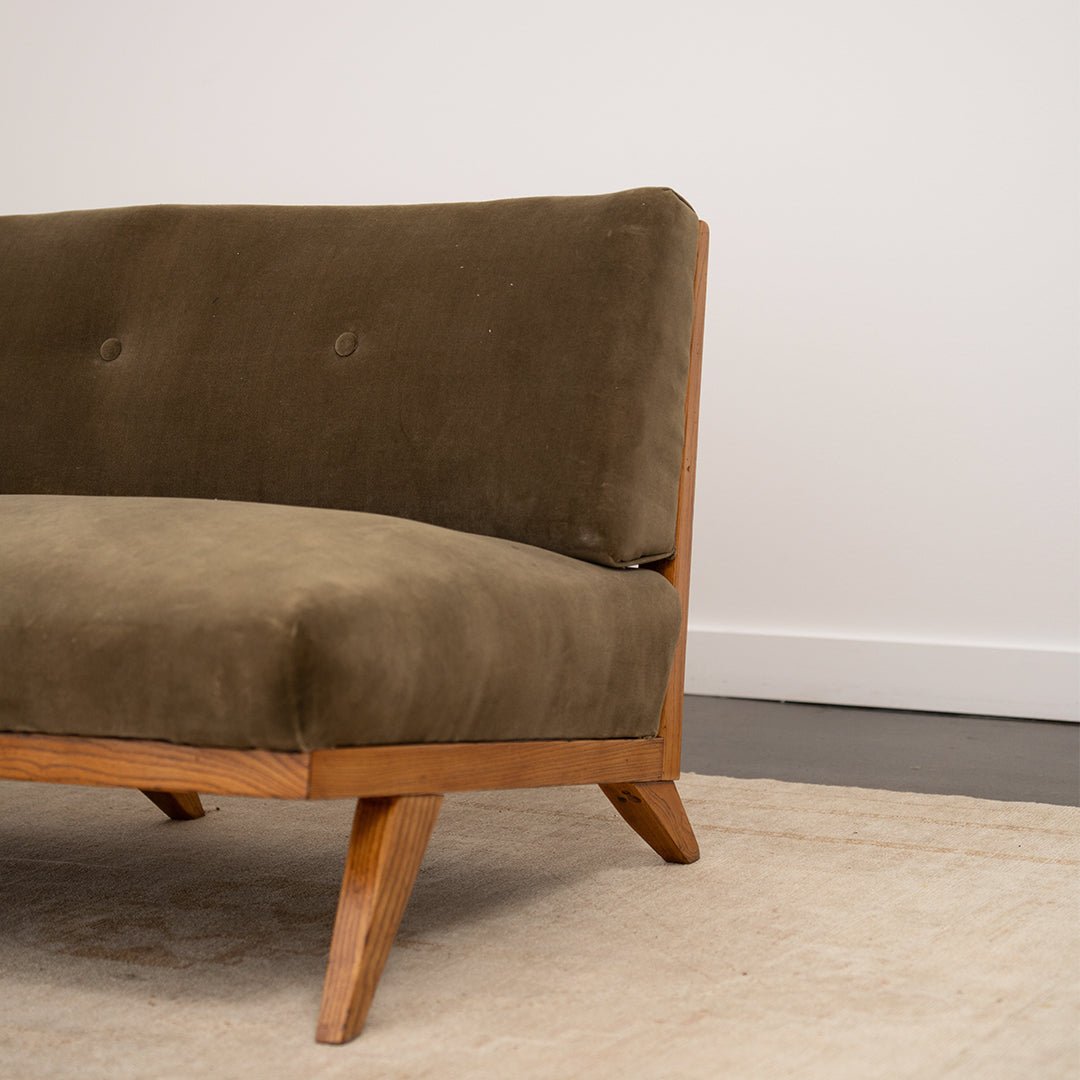 A Midcentury Settee in the Style of Abel Sorenson