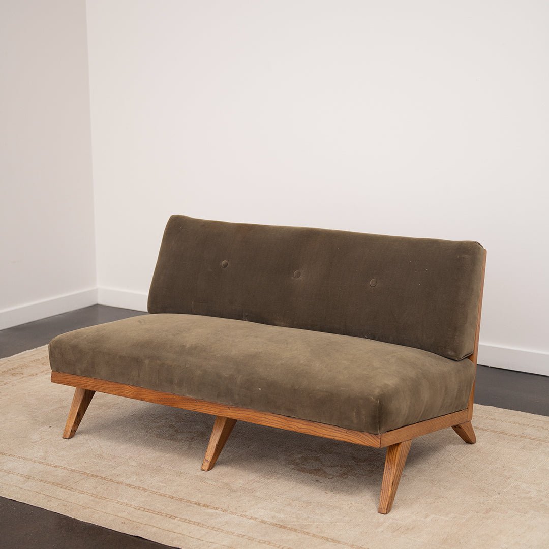 A Midcentury Settee in the Style of Abel Sorenson