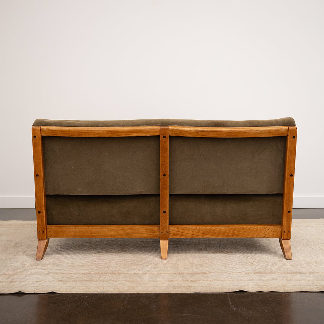 A Midcentury Settee in the Style of Abel Sorenson
