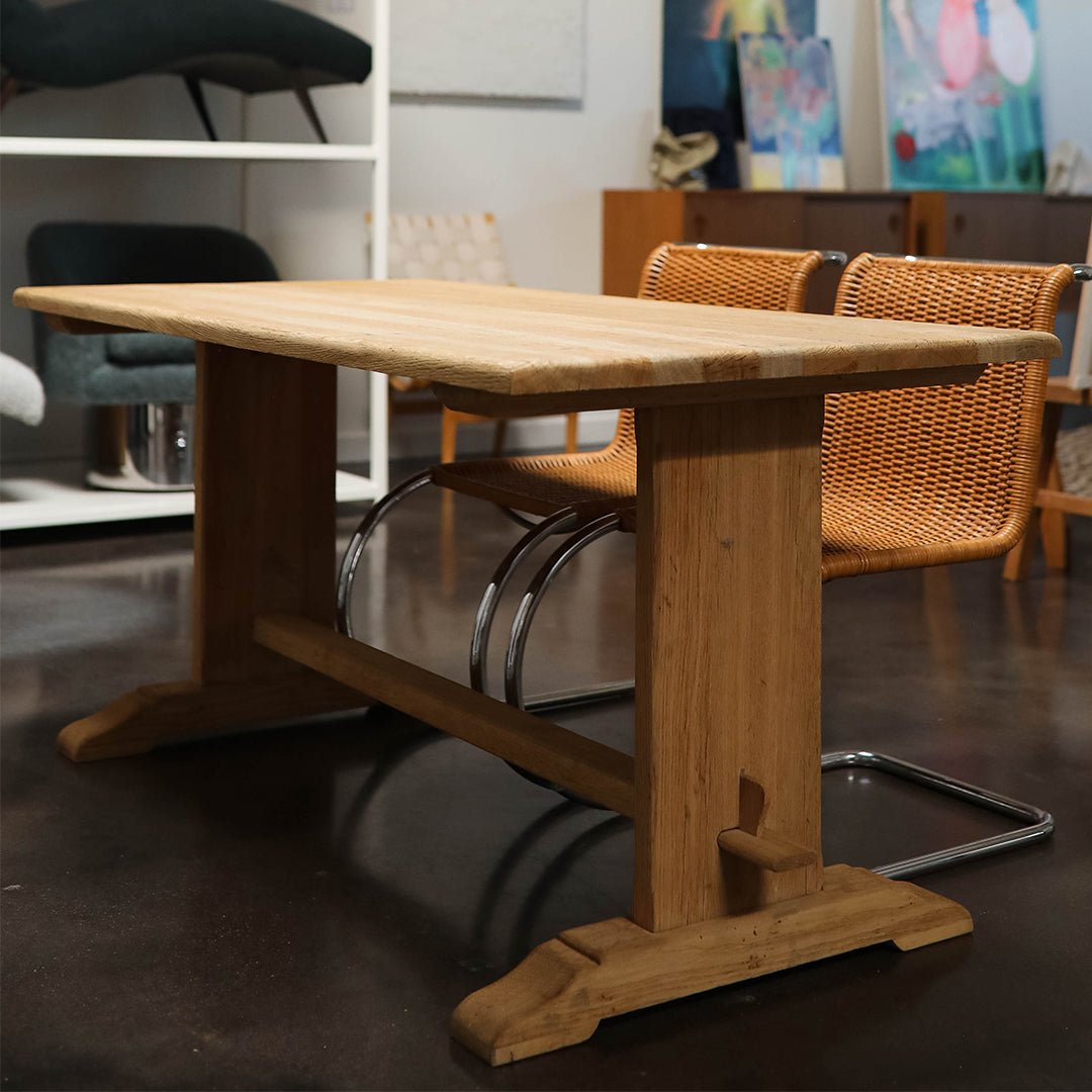 French Oak Dining Table