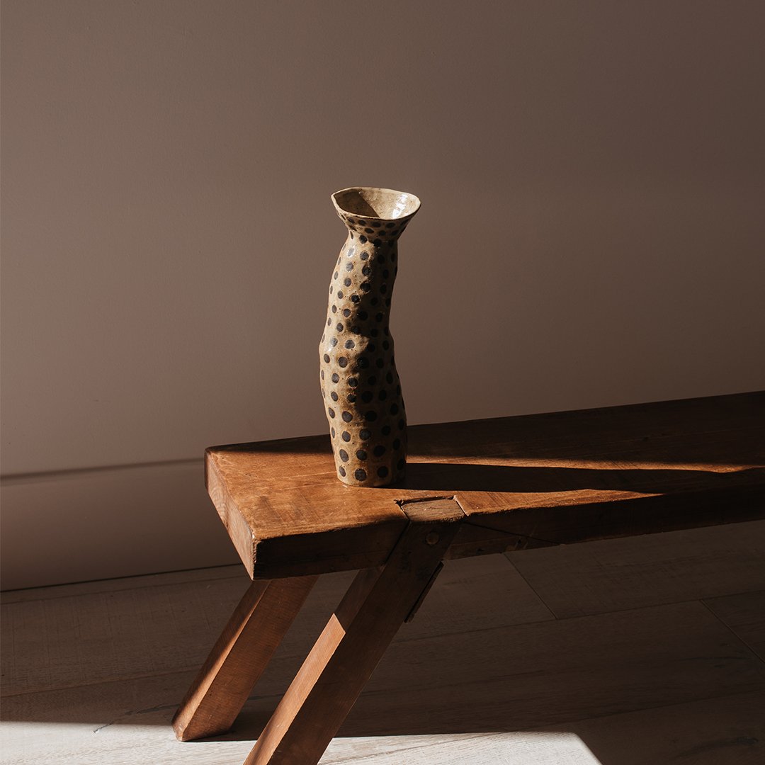 Tall Speckled Vase no. 179