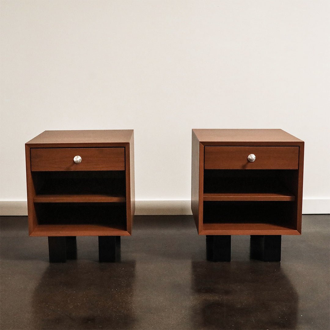 A Pair of George Nelson Nightstands for Herman Miller
