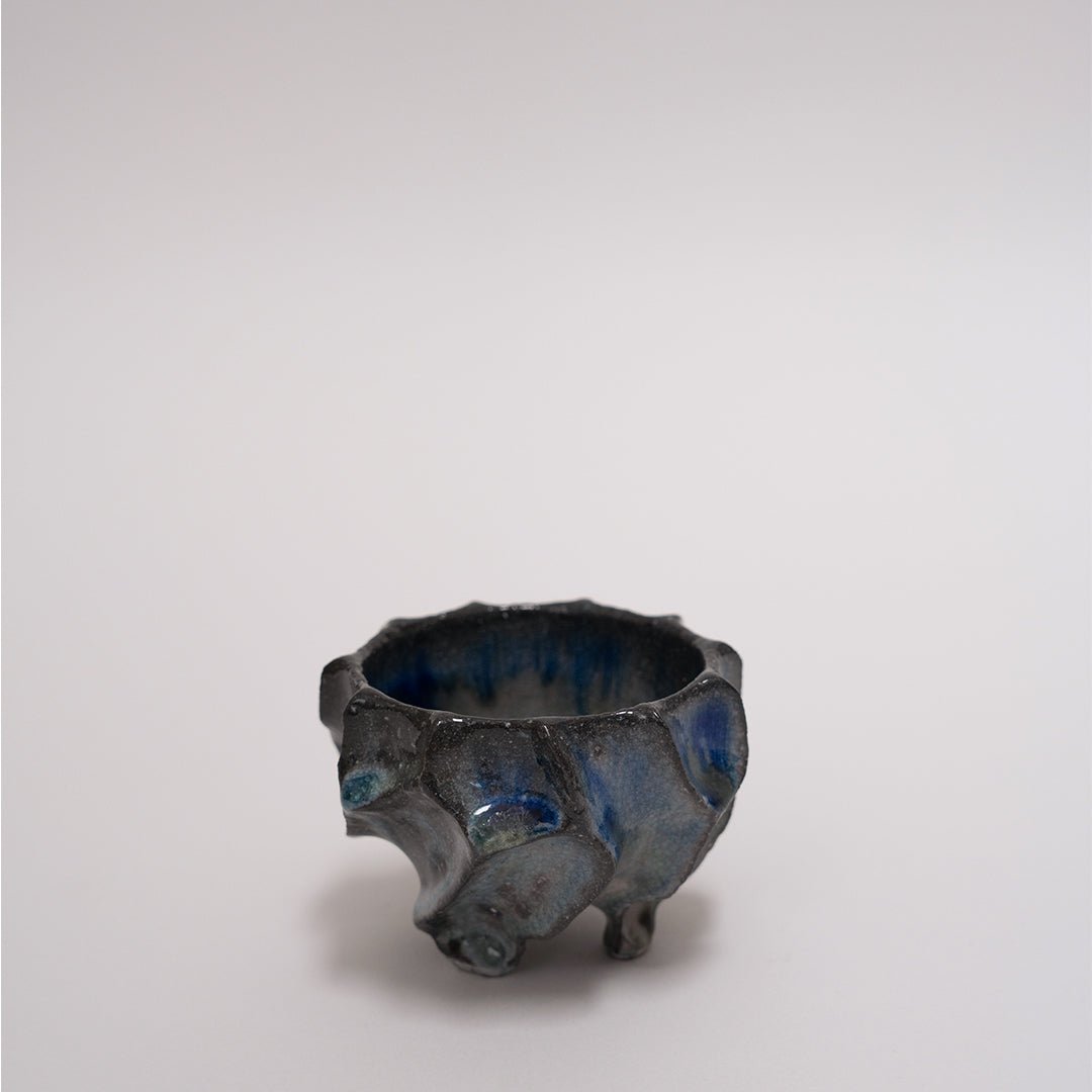 Japanese U-Turn Ushiro Footed Bowl, Small