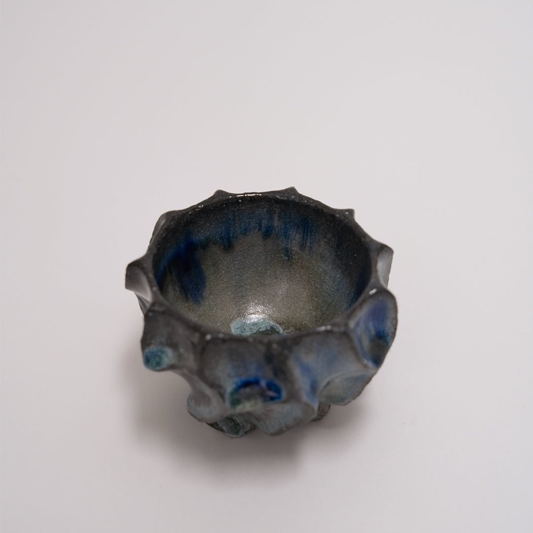 Japanese U-Turn Ushiro Footed Bowl, Small