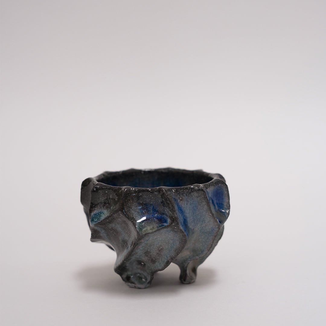 Japanese U-Turn Ushiro Footed Bowl, Small