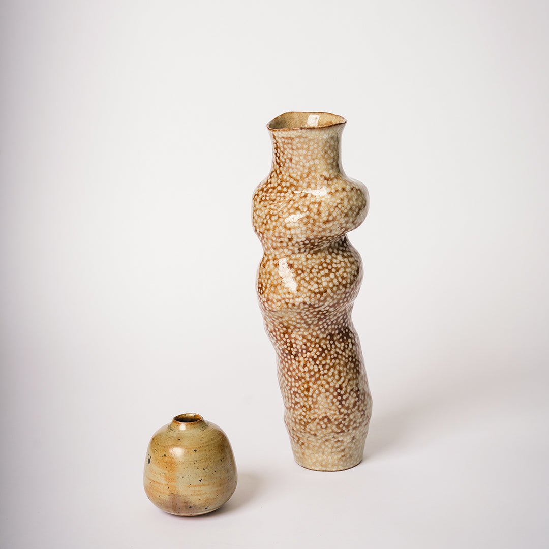Tall Speckled Vase no.457