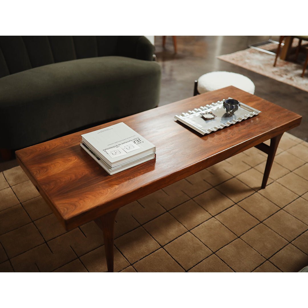 Danish Rosewood Coffee Table by Johannes Anderson | 1960's