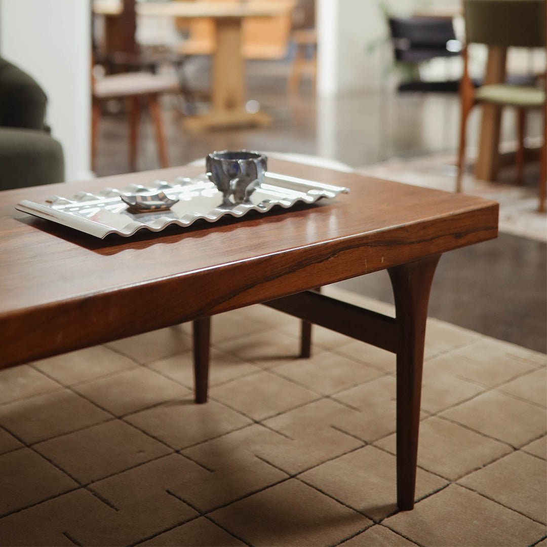 Danish Rosewood Coffee Table by Johannes Anderson| 1960's