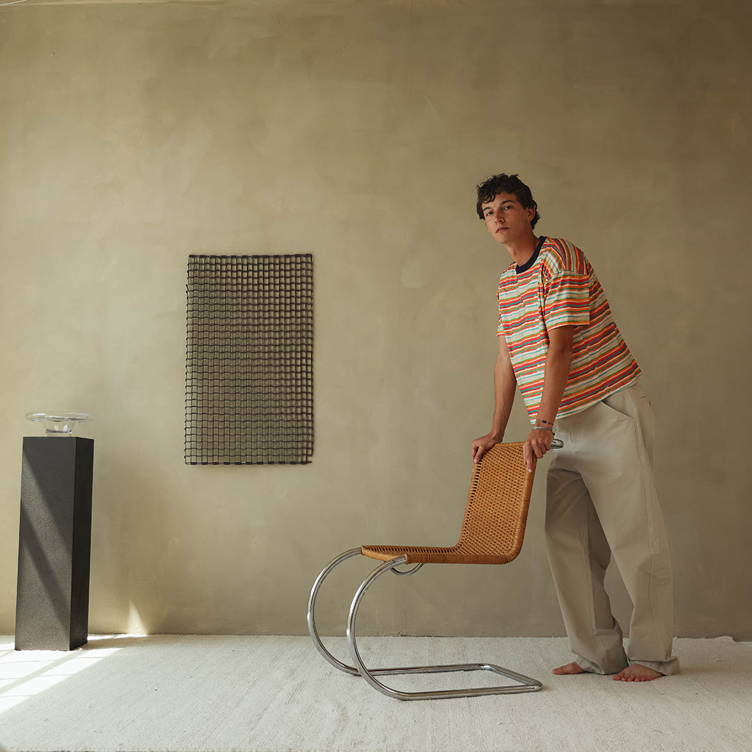 A Pair of Mies van der Rohe 'MR20' Cantilevered Chairs