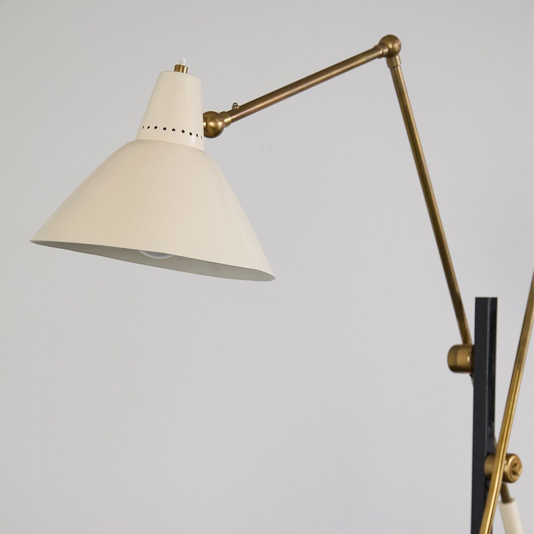 A Rare Stilnovo Articulating Floor Lamp, 1950’s
