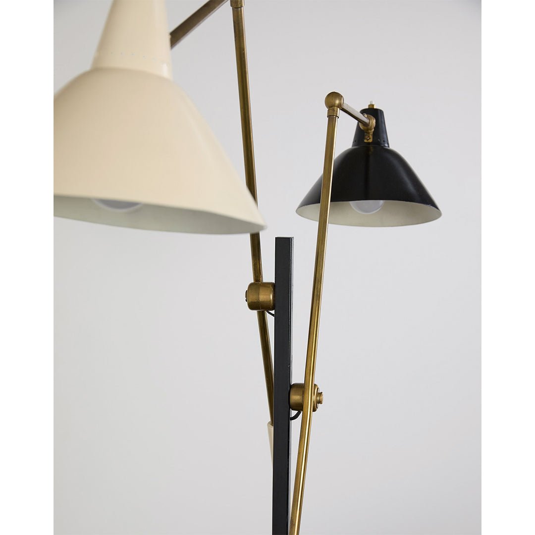 A Rare Stilnovo Articulating Floor Lamp, 1950’s