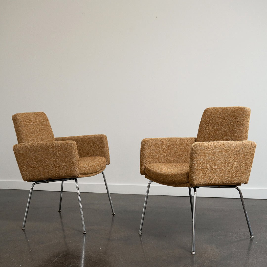 A Pair of Midcentury Modern Armchairs by JG Furniture