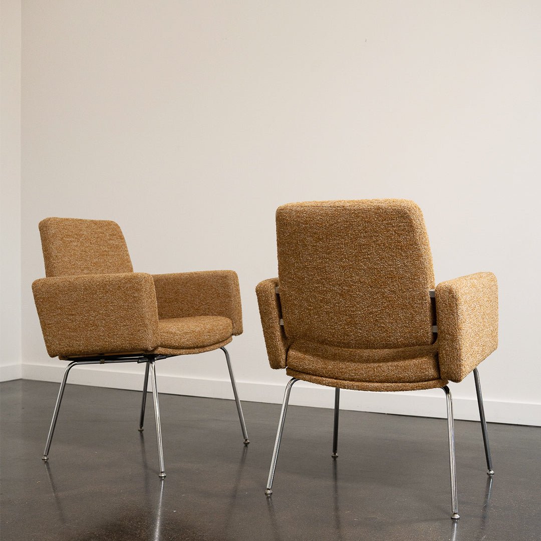 A Pair of Midcentury Modern Armchairs by JG Furniture