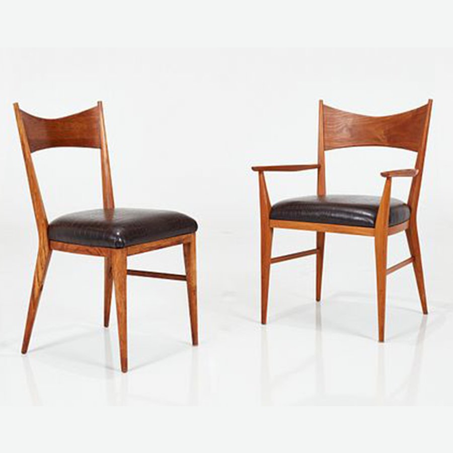 A Set of 6 Dining Chairs by Paul McCobb