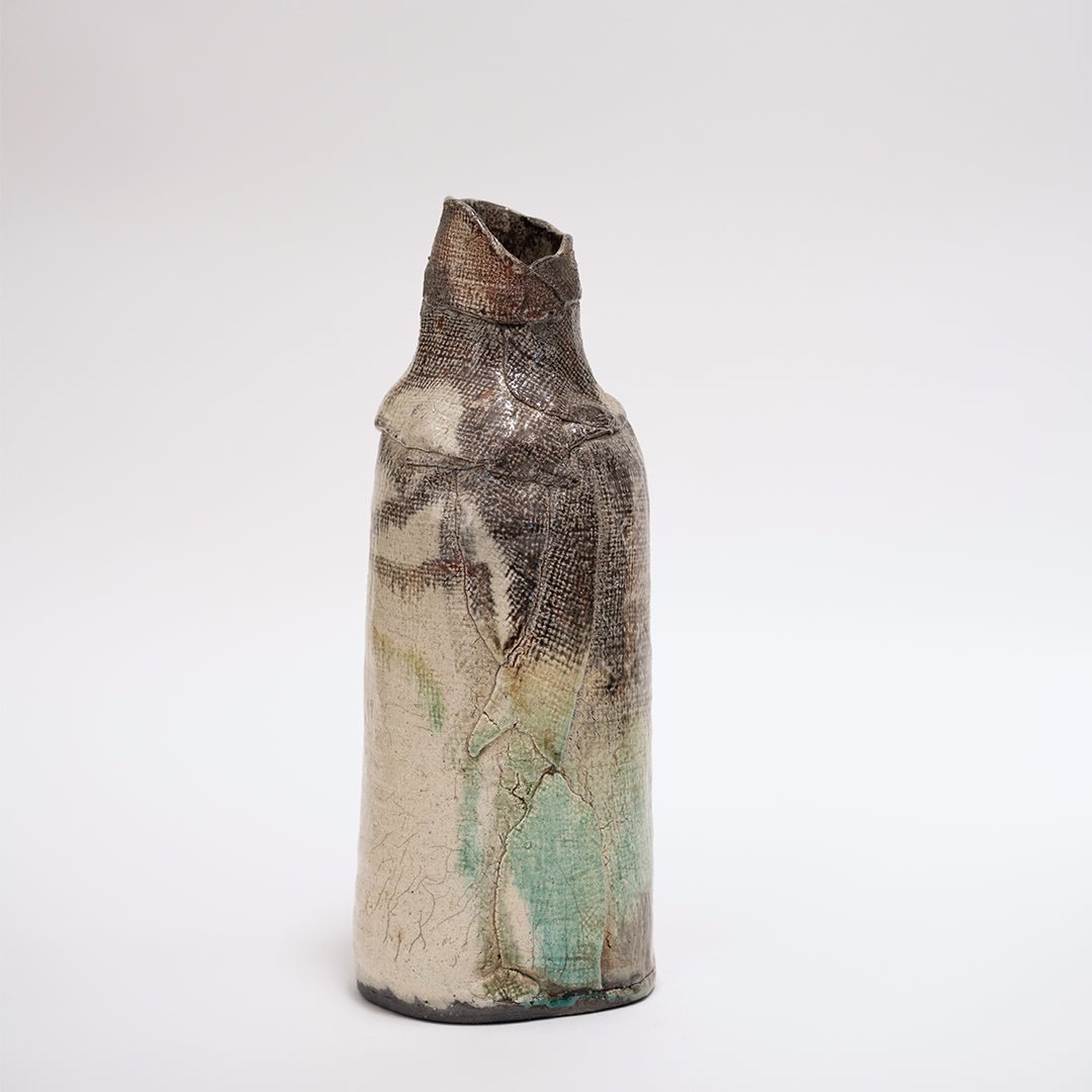 Raku Vase