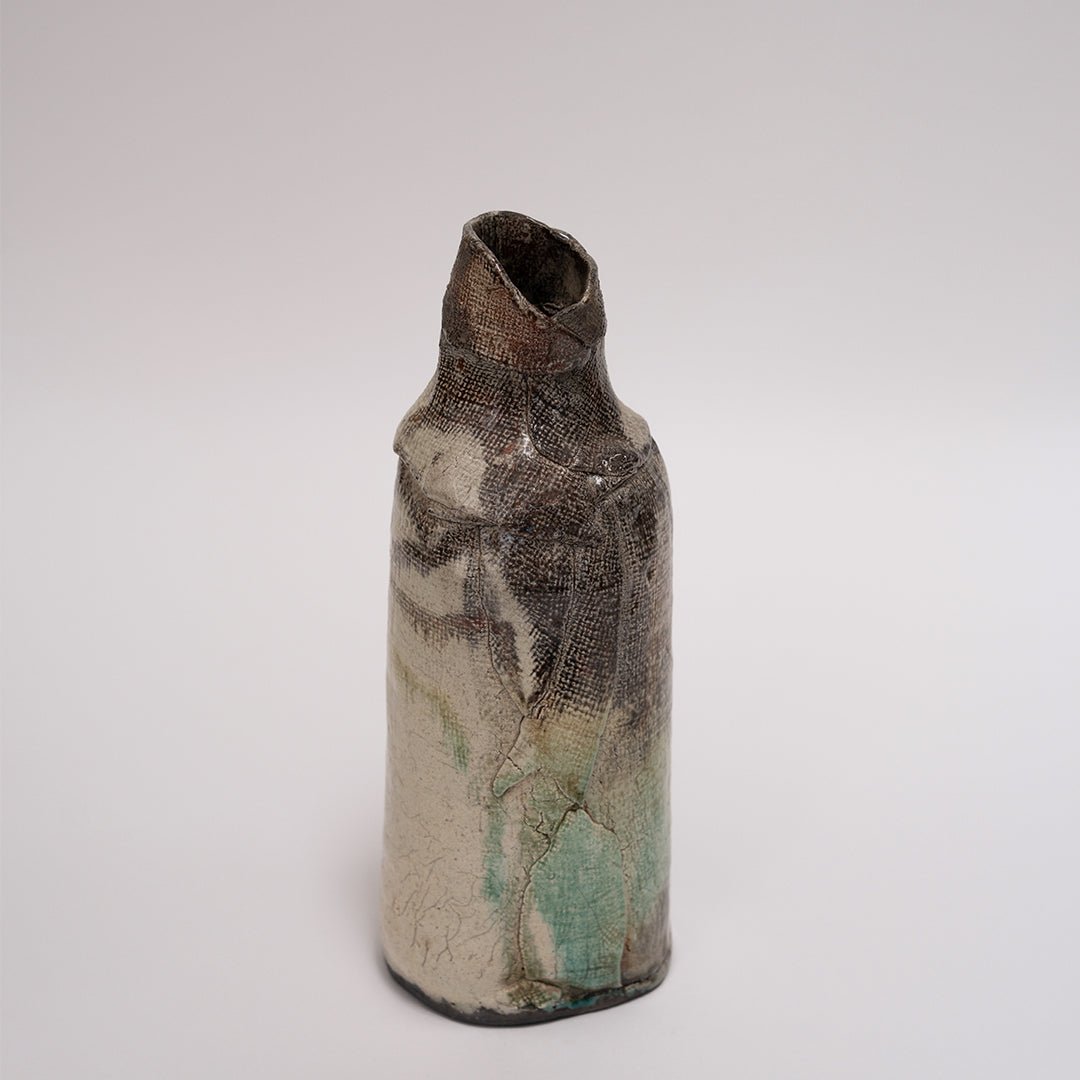 Raku Vase